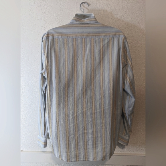 Stussy Men's Blue Striped Shirt - Picture 4 of 5